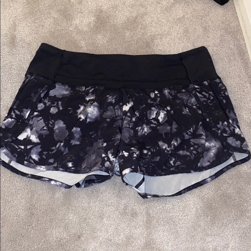 lululemon speed up shorts 4” size 6